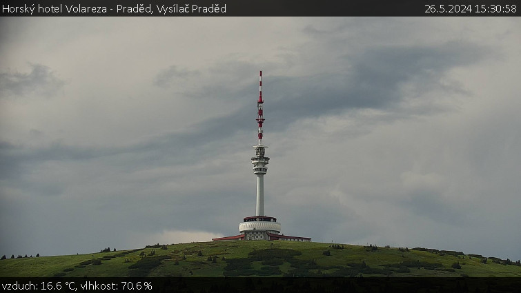 Horský hotel Volareza - Praděd - Vysílač Praděd - 26.5.2024 v 15:30