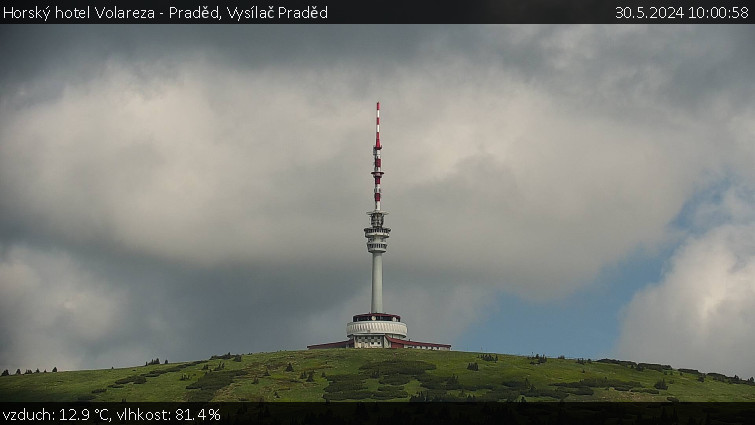 Horský hotel Volareza - Praděd - Vysílač Praděd - 30.5.2024 v 10:00