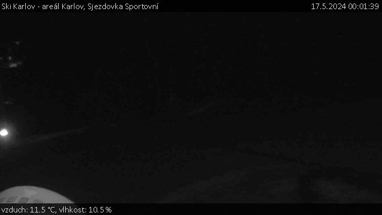 Ski Karlov - areál Karlov - Sjezdovka Sportovní - 17.5.2024 v 00:01