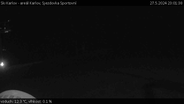 Ski Karlov - areál Karlov - Sjezdovka Sportovní - 27.5.2024 v 23:01
