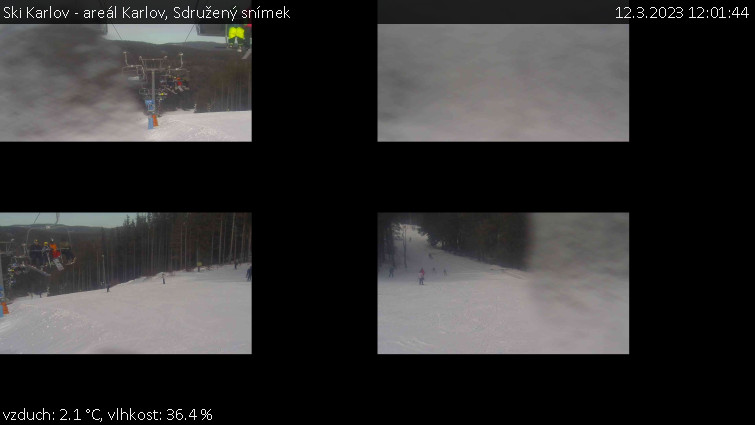 Ski Karlov - areál Karlov - Sdružený snímek - 12.3.2023 v 12:01