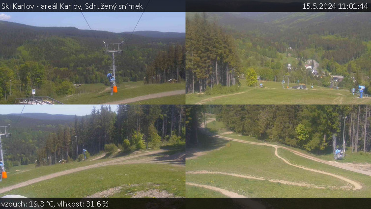 Ski Karlov - areál Karlov - Sdružený snímek - 15.5.2024 v 11:01