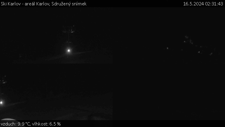 Ski Karlov - areál Karlov - Sdružený snímek - 16.5.2024 v 02:31