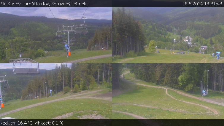 Ski Karlov - areál Karlov - Sdružený snímek - 18.5.2024 v 13:31