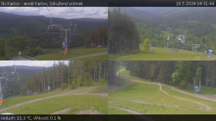 Ski Karlov - areál Karlov - Sdružený snímek - 18.5.2024 v 14:31