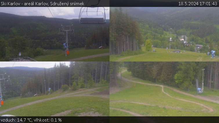 Ski Karlov - areál Karlov - Sdružený snímek - 18.5.2024 v 17:01