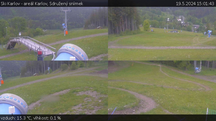 Ski Karlov - areál Karlov - Sdružený snímek - 19.5.2024 v 15:01