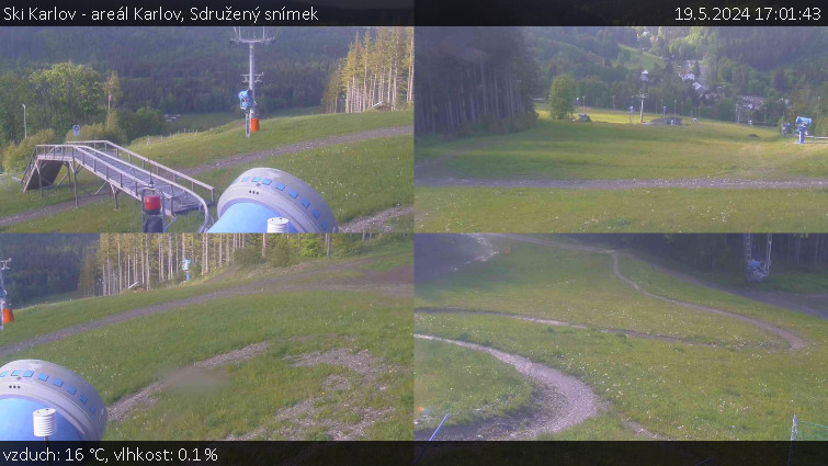 Ski Karlov - areál Karlov - Sdružený snímek - 19.5.2024 v 17:01