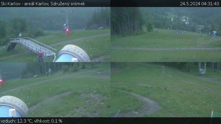 Ski Karlov - areál Karlov - Sdružený snímek - 24.5.2024 v 04:31