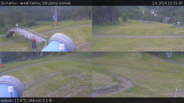 Ski Karlov - areál Karlov - Sdružený snímek - 2.6.2024 v 15:31