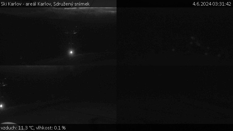 Ski Karlov - areál Karlov - Sdružený snímek - 4.6.2024 v 03:31