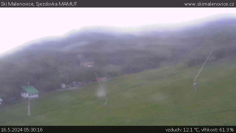 Ski Malenovice - Sjezdovka MAMUT - 16.5.2024 v 05:30