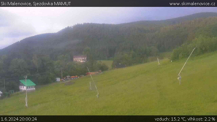 Ski Malenovice - Sjezdovka MAMUT - 1.6.2024 v 20:00