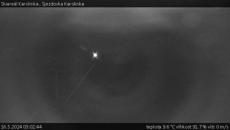 Skiareál Karolinka  - Sjezdovka Karolinka - 16.5.2024 v 03:02