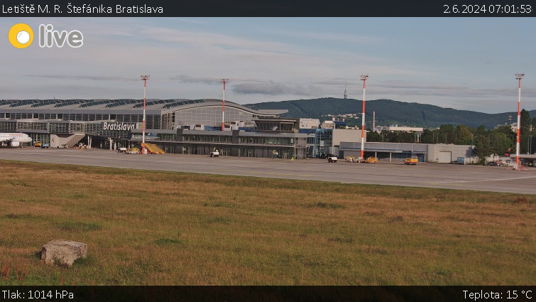 Letiště Bratislava - Letiště M. R. Štefánika Bratislava - 2.6.2024 v 07:01