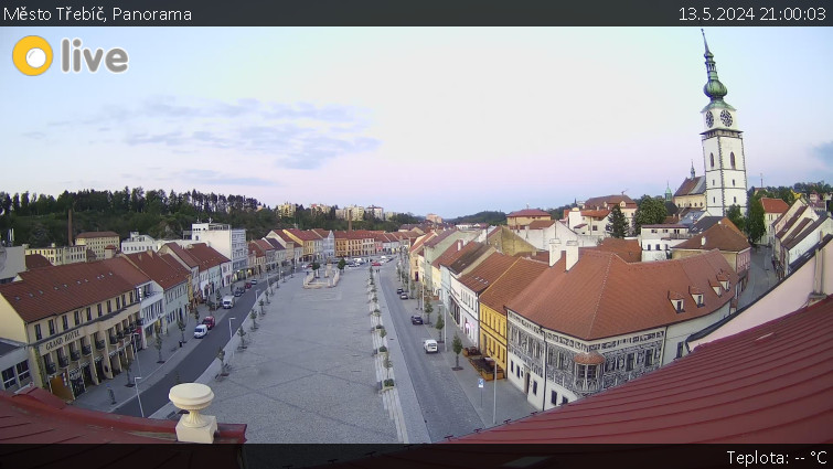 Město Třebíč - Panorama - 13.5.2024 v 21:00