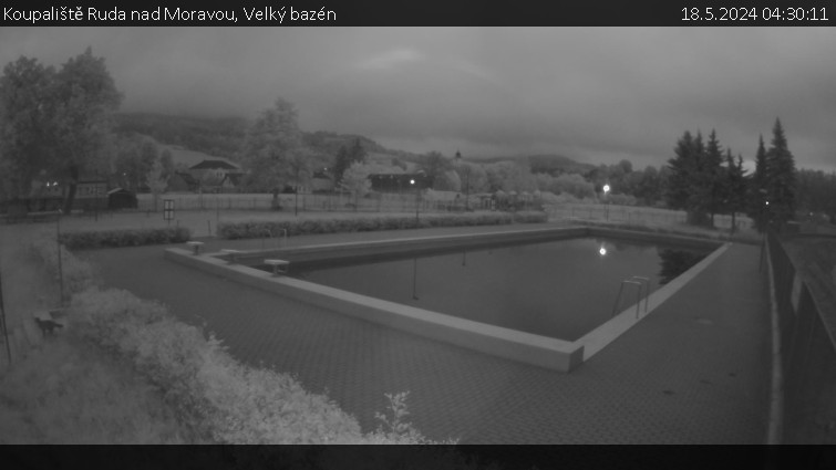 Koupaliště Ruda nad Moravou - Velký bazén - 18.5.2024 v 04:30