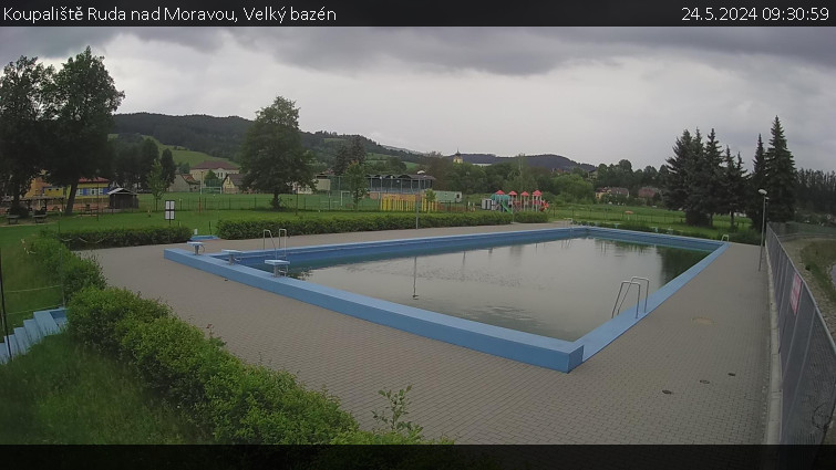 Koupaliště Ruda nad Moravou - Velký bazén - 24.5.2024 v 09:30