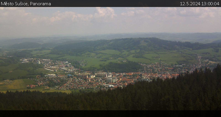 Město Sušice - Panorama - 12.5.2024 v 13:00