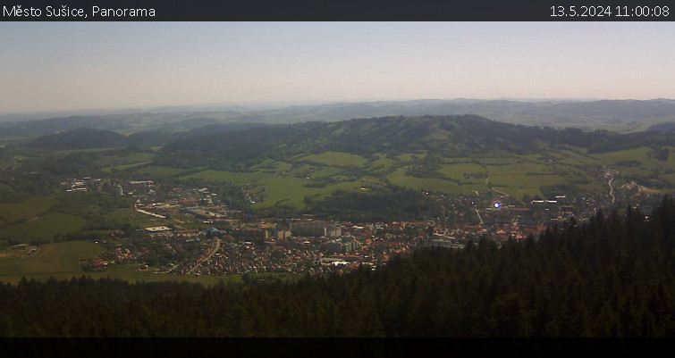 Město Sušice - Panorama - 13.5.2024 v 11:00