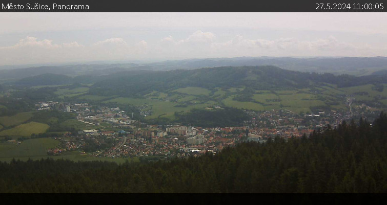 Město Sušice - Panorama - 27.5.2024 v 11:00