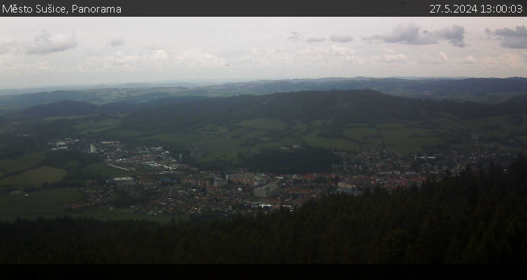 Město Sušice - Panorama - 27.5.2024 v 13:00