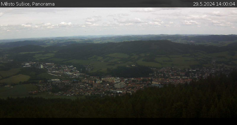 Město Sušice - Panorama - 29.5.2024 v 14:00