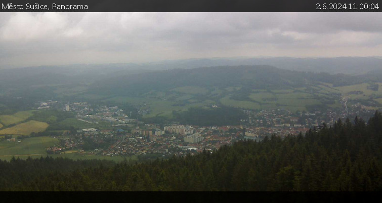 Město Sušice - Panorama - 2.6.2024 v 11:00
