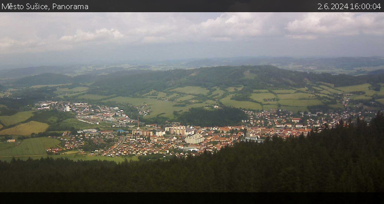 Město Sušice - Panorama - 2.6.2024 v 16:00