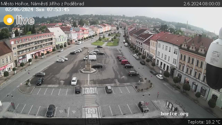 Město Hořice - Náměstí Jiřího z Poděbrad - 2.6.2024 v 08:00