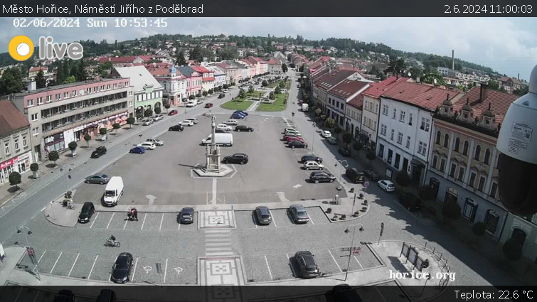 Město Hořice - Náměstí Jiřího z Poděbrad - 2.6.2024 v 11:00