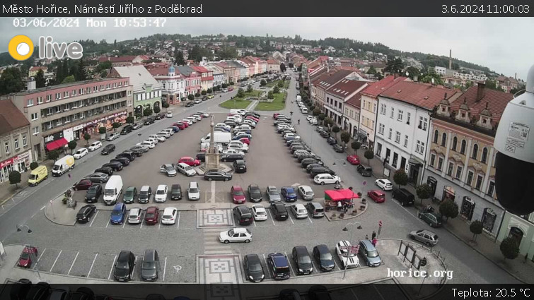 Město Hořice - Náměstí Jiřího z Poděbrad - 3.6.2024 v 11:00