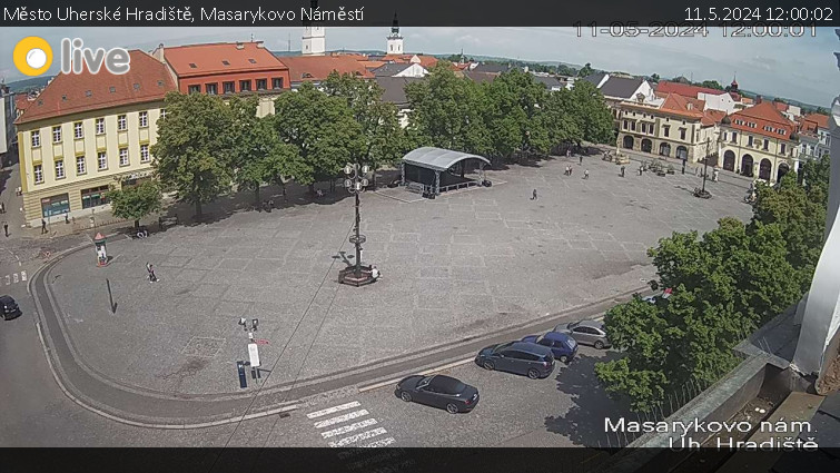 Město Uherské Hradiště - Masarykovo Náměstí - 11.5.2024 v 12:00
