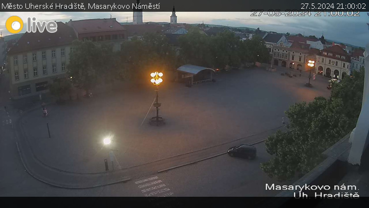 Město Uherské Hradiště - Masarykovo Náměstí - 27.5.2024 v 21:00