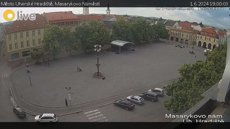 Město Uherské Hradiště - Masarykovo Náměstí - 1.6.2024 v 19:00