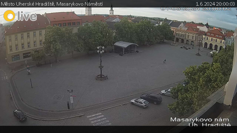 Město Uherské Hradiště - Masarykovo Náměstí - 1.6.2024 v 20:00