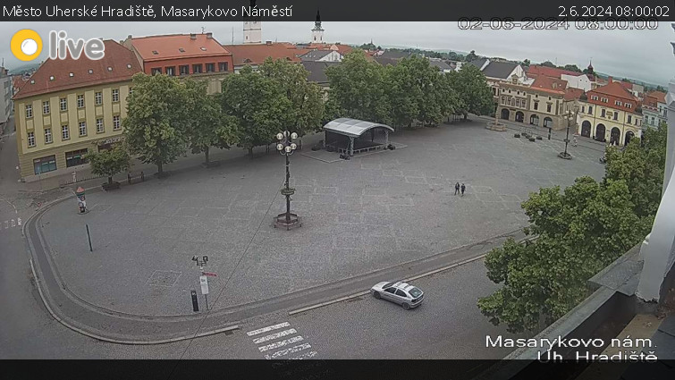Město Uherské Hradiště - Masarykovo Náměstí - 2.6.2024 v 08:00