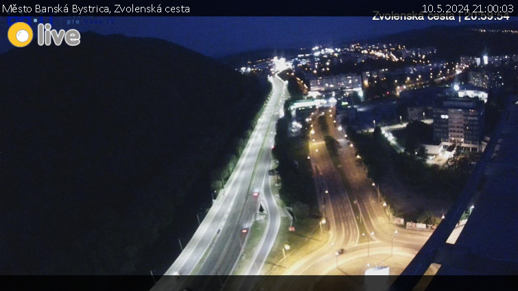 Město Banská Bystrica - Zvolenská cesta - 10.5.2024 v 21:00