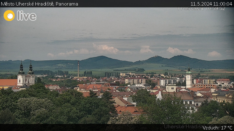 Město Uherské Hradiště - Panorama - 11.5.2024 v 11:00