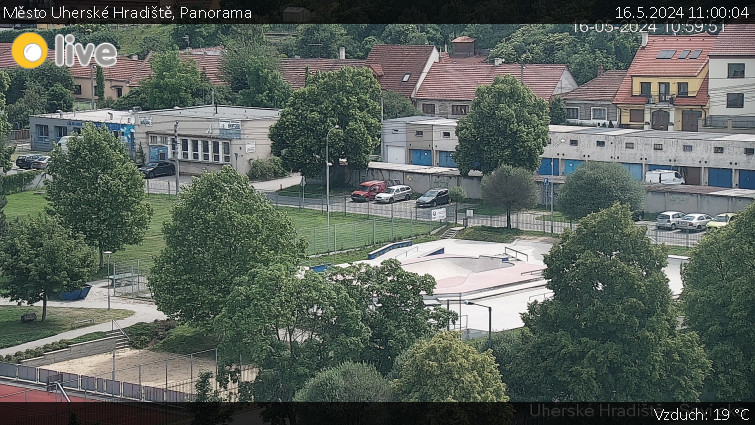 Město Uherské Hradiště - Panorama - 16.5.2024 v 11:00