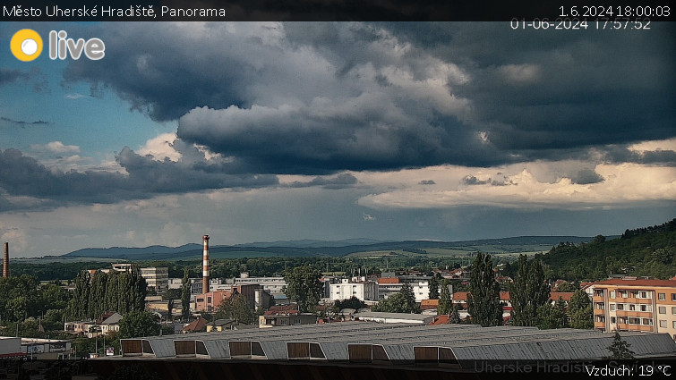 Město Uherské Hradiště - Panorama - 1.6.2024 v 18:00