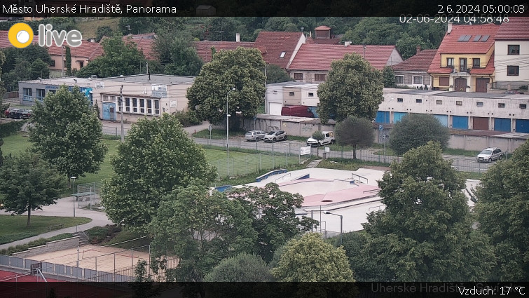 Město Uherské Hradiště - Panorama - 2.6.2024 v 05:00