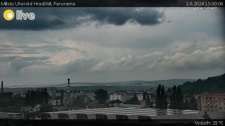 Město Uherské Hradiště - Panorama - 2.6.2024 v 15:00