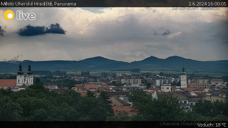 Město Uherské Hradiště - Panorama - 2.6.2024 v 16:00