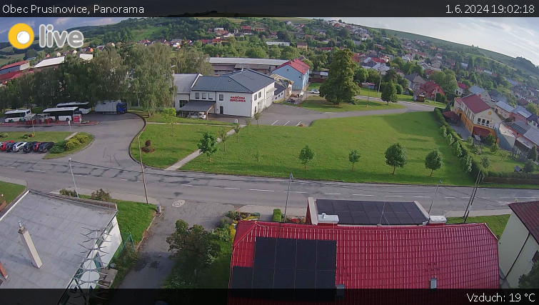 Obec Prusinovice - Panorama - 1.6.2024 v 19:02