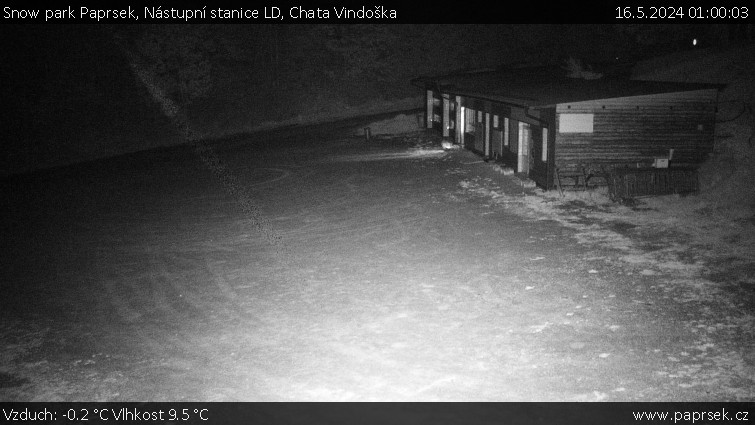 Snow park Paprsek - Nástupní stanice LD, Chata Vindoška - 16.5.2024 v 01:00