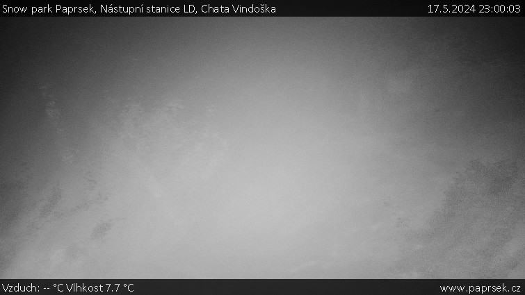Snow park Paprsek - Nástupní stanice LD, Chata Vindoška - 17.5.2024 v 23:00