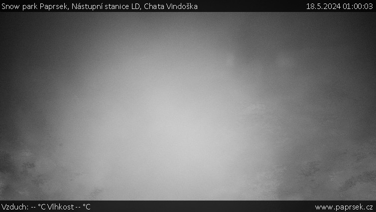 Snow park Paprsek - Nástupní stanice LD, Chata Vindoška - 18.5.2024 v 01:00