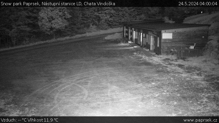 Snow park Paprsek - Nástupní stanice LD, Chata Vindoška - 24.5.2024 v 04:00