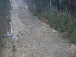 Skiareál Troják - Kamera na svahu B, nástup vleku - 9.3.2023 v 16:00